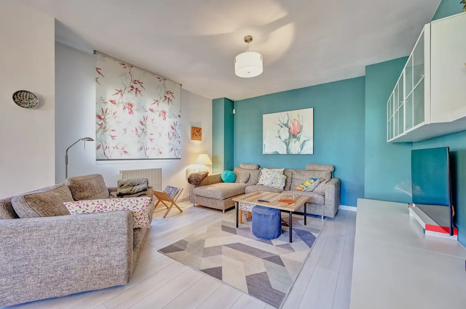 Living room of Houses for sale in Cizur  with Heating, Private garden and Parquet flooring