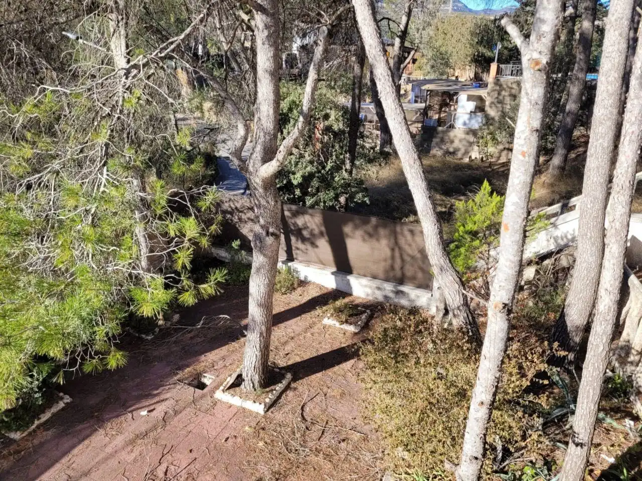 Jardí de Casa o xalet en venda en Vacarisses amb Aire condicionat, Jardí privat i Piscina
