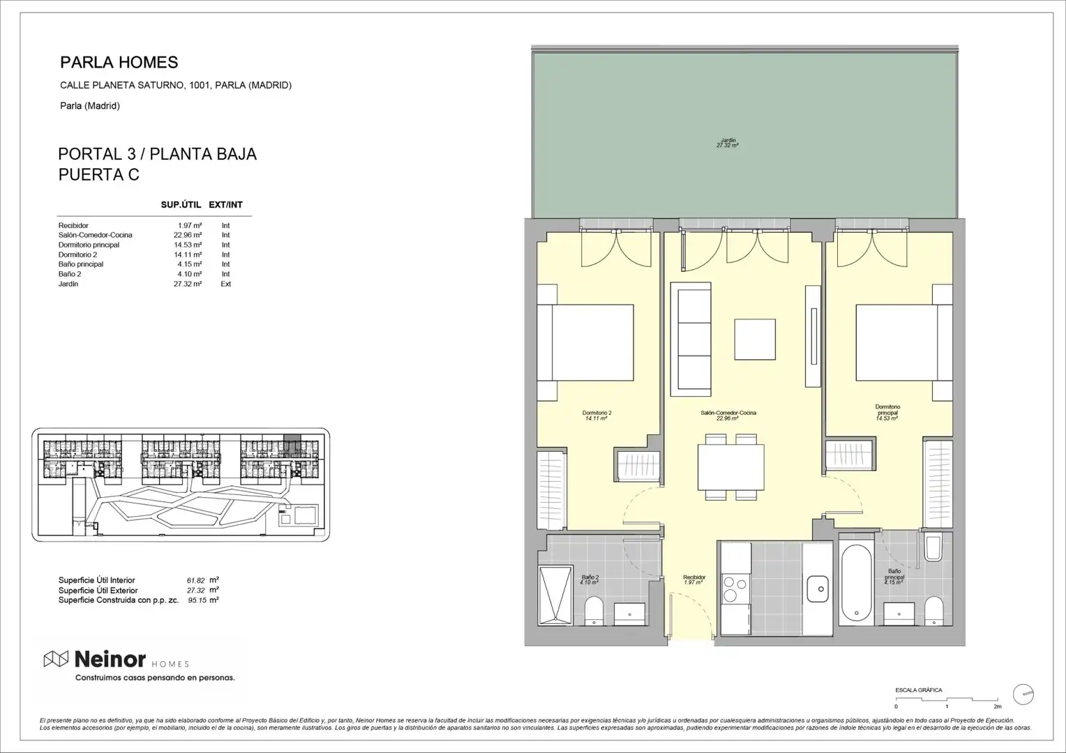 Flat for rent in Parla  with Air Conditioner, Heating and Terrace