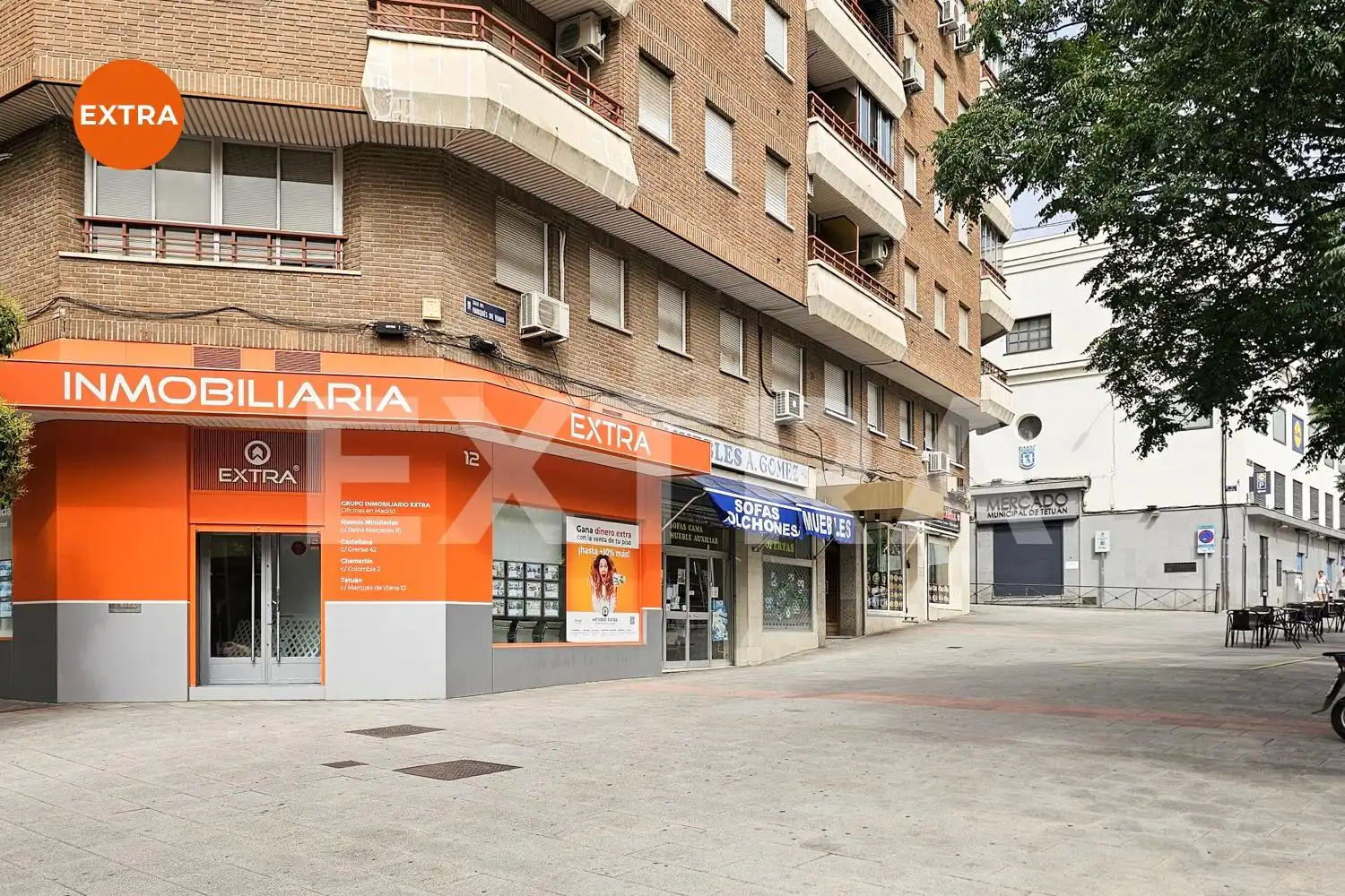 Vista exterior de Local de lloguer en Madrid