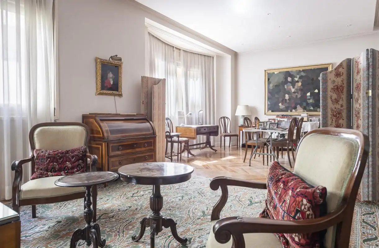 Living room of Flat for sale in Madrid  with Air Conditioner, Heating and Terrace