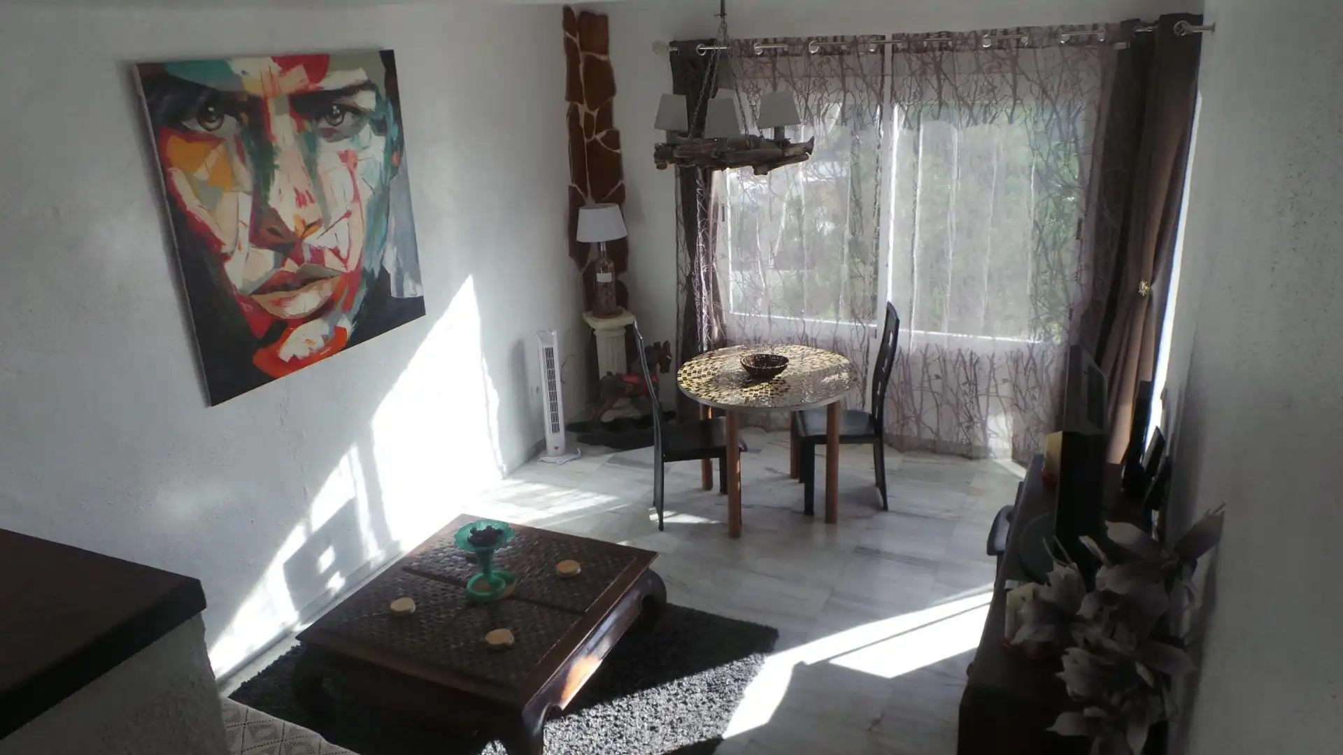 Sala de estar de Apartamento en venta en Sant Josep de sa Talaia con Calefacción, Jardín privado y Terraza