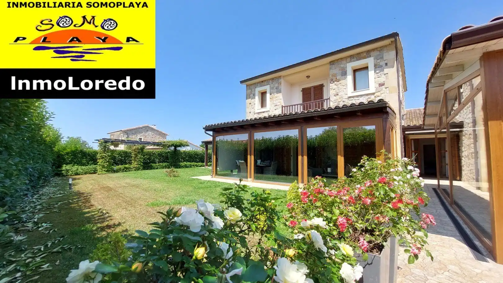 Vista exterior de Casa o xalet en venda en Ribamontán al Mar amb Calefacció, Jardí privat i Terrassa