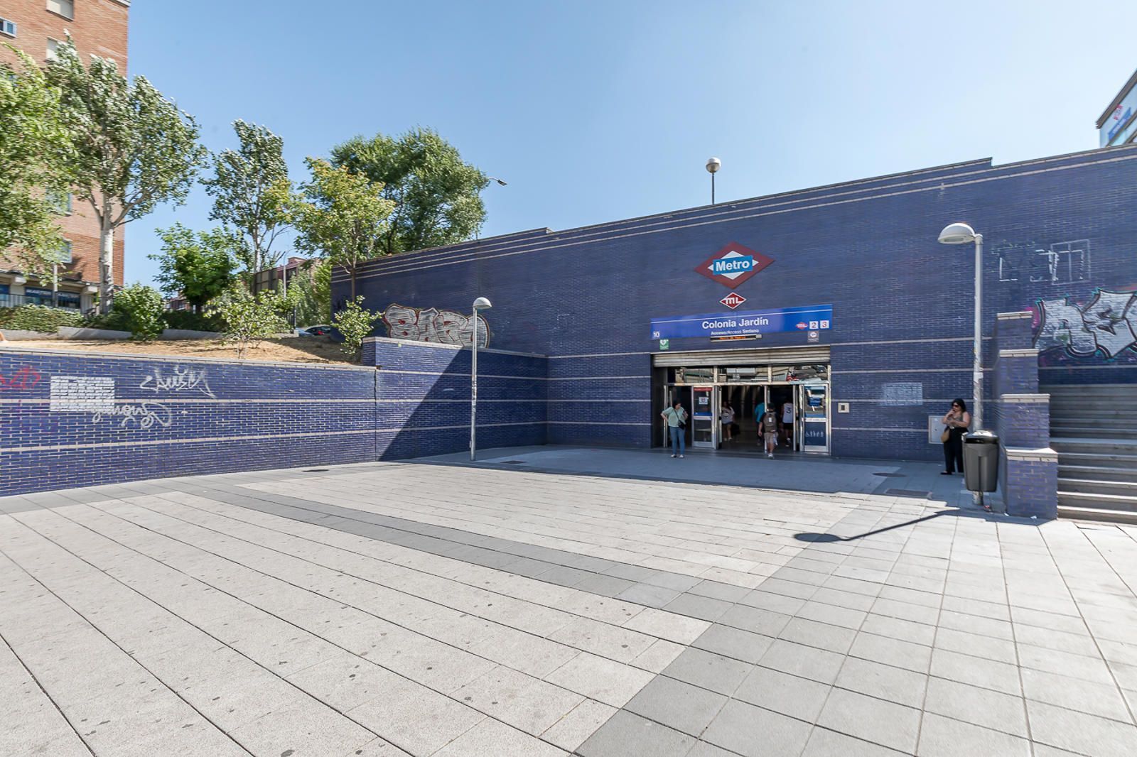 Exterior view of Flat for sale in  Madrid Capital  with Heating and Terrace