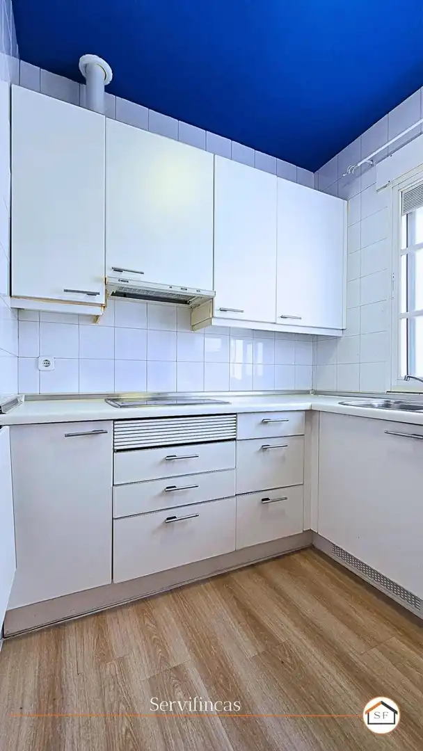 Küche von Wohnung zur Miete in Madrid mit Heizung und Parkett