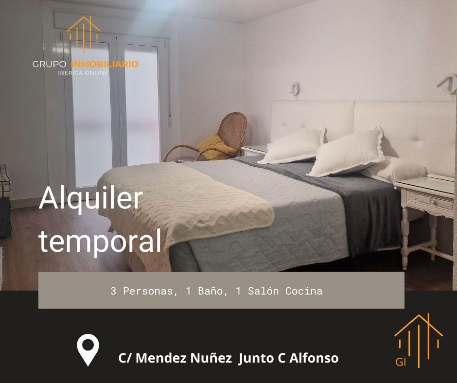 Bedroom of Apartment to rent in  Zaragoza Capital  with Heating, Furnished and Oven