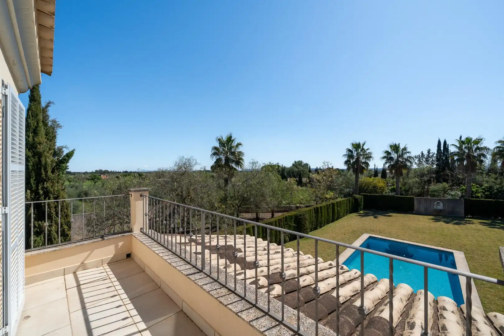 Jardín de Casa o chalet de alquiler en Binissalem con Aire acondicionado, Calefacción y Jardín privado
