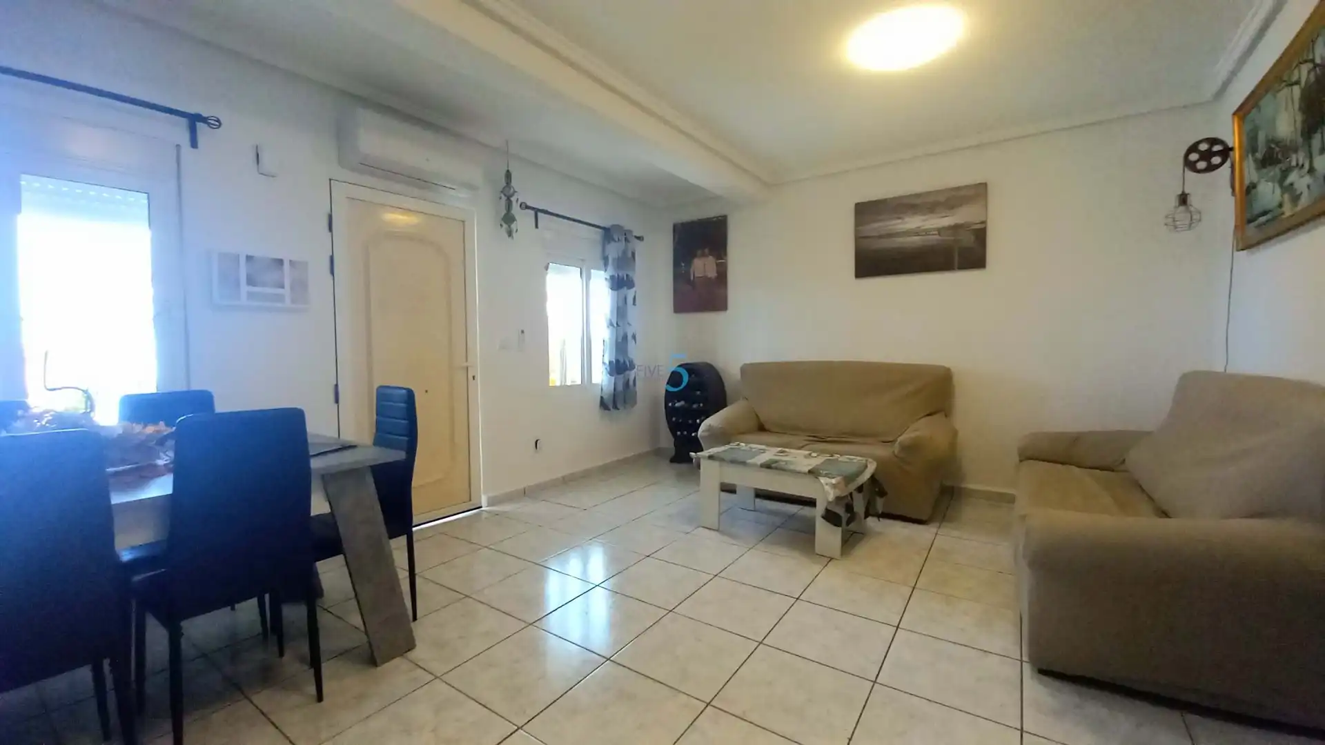 Sala de estar de Casa adosada en venta en Rojales con Aire acondicionado, Calefacción y Terraza