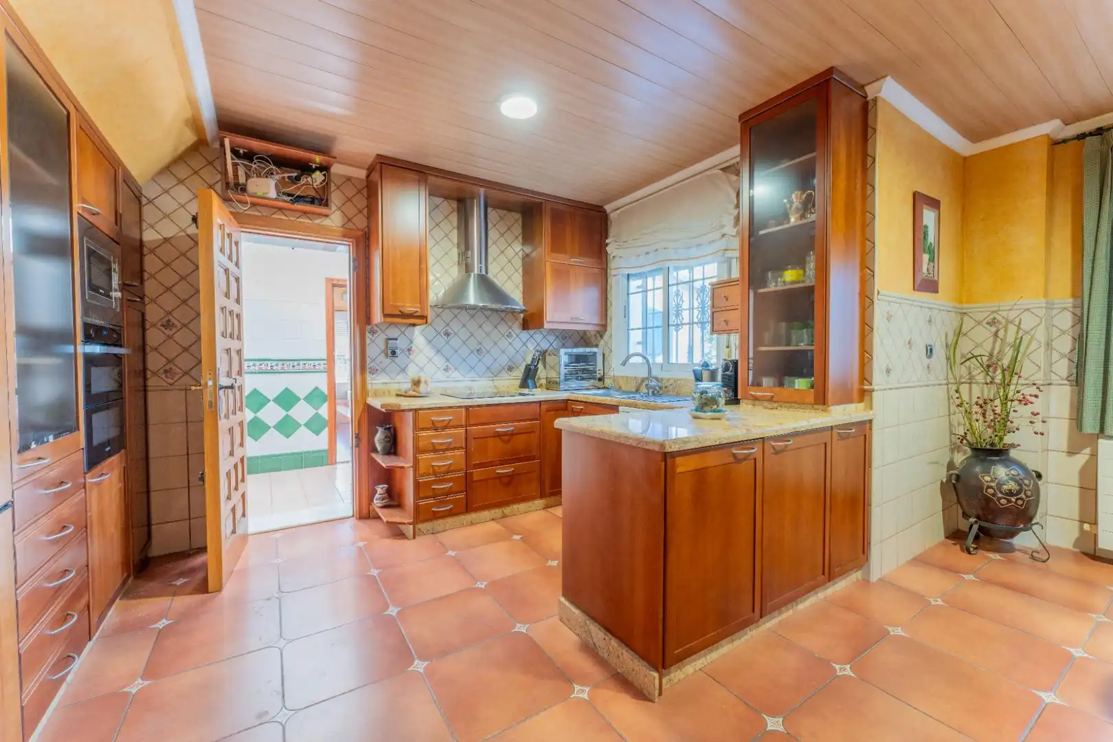 Cocina de Casa o chalet en venta en Elche / Elx con Trastero, Piscina y Balcón