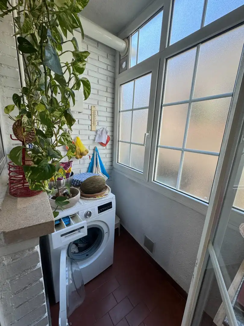 Balcony of Flat for sale in Madrid  with Air Conditioner, Heating and Terrace