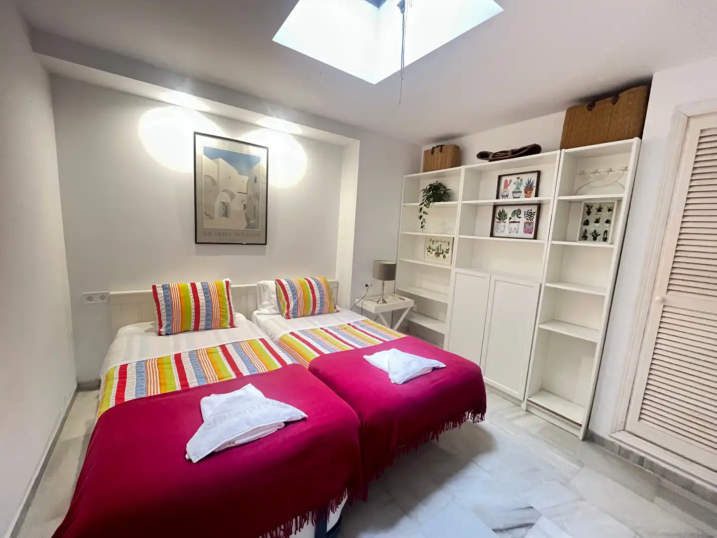 Bedroom of Flat for rent in Marbella  with Air Conditioner, Heating and Furnished
