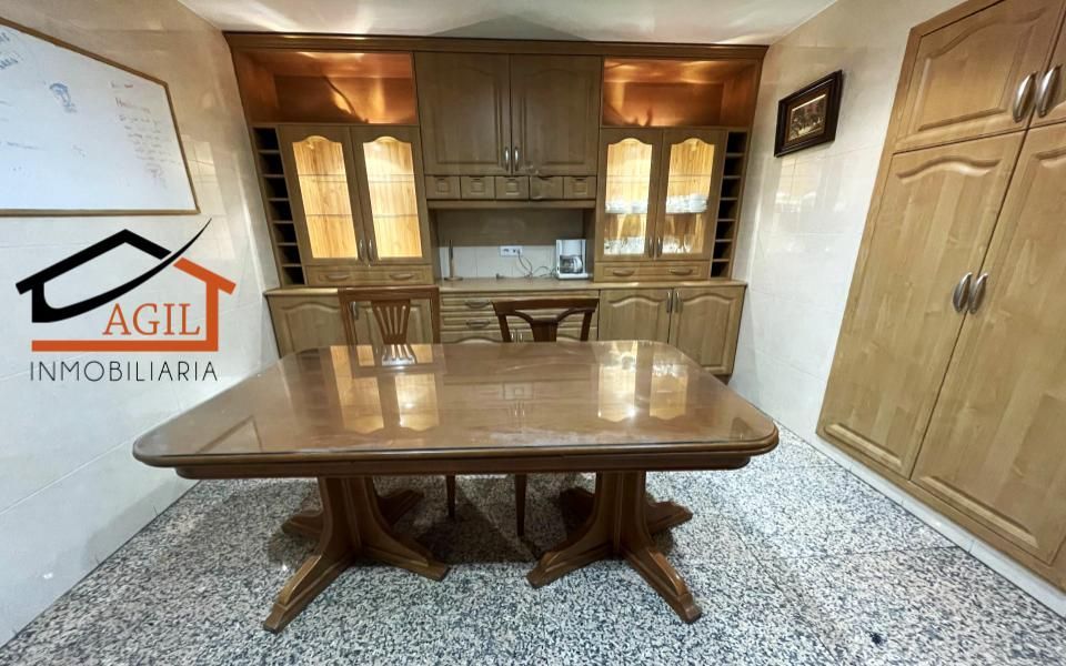 Dining room of Flat to rent in Leganés  with Heating, Parquet flooring and Terrace