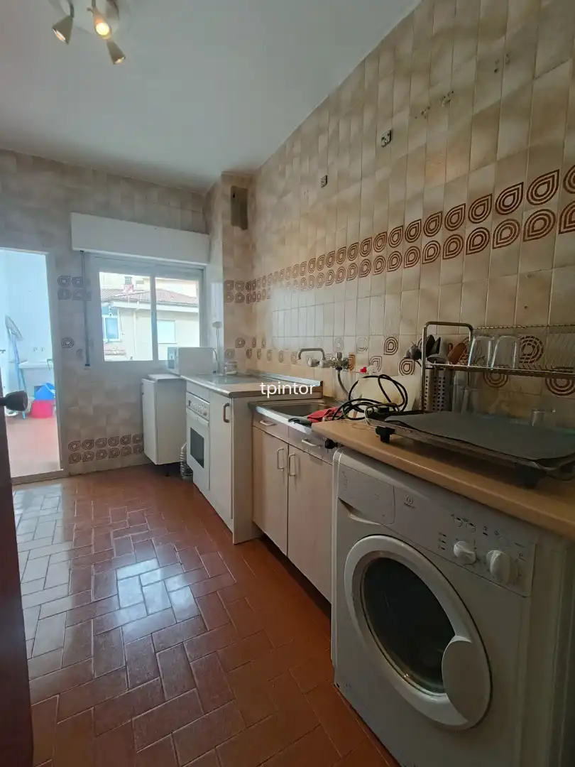Küche von Wohnung zum Verkauf in Plasencia mit Klimaanlage, Heizung und Parkett