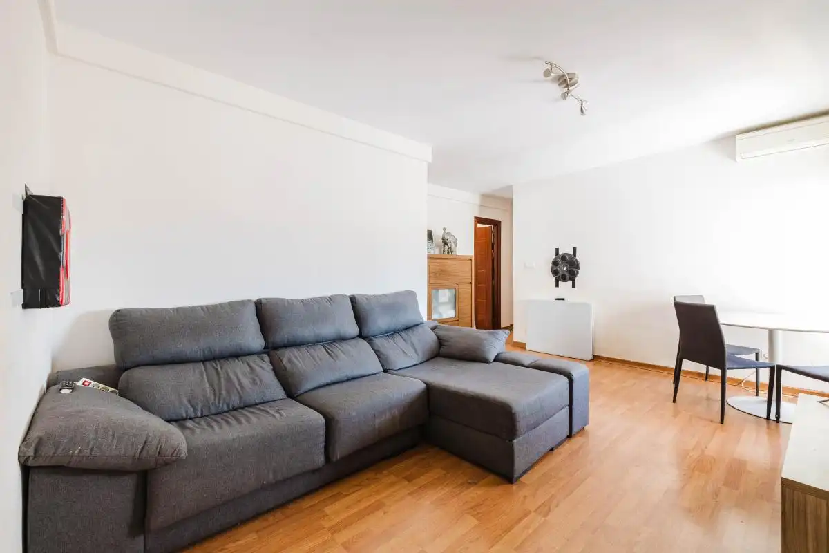 Living room of Flat for sale in Málaga  with Air Conditioner, Heating and Terrace