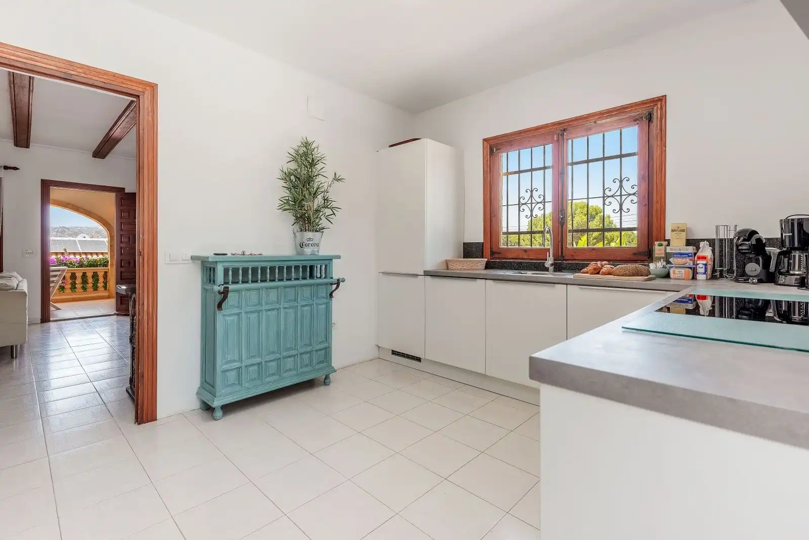 Cocina de Casa o chalet en venta en Moraira con Aire acondicionado, Calefacción y Terraza