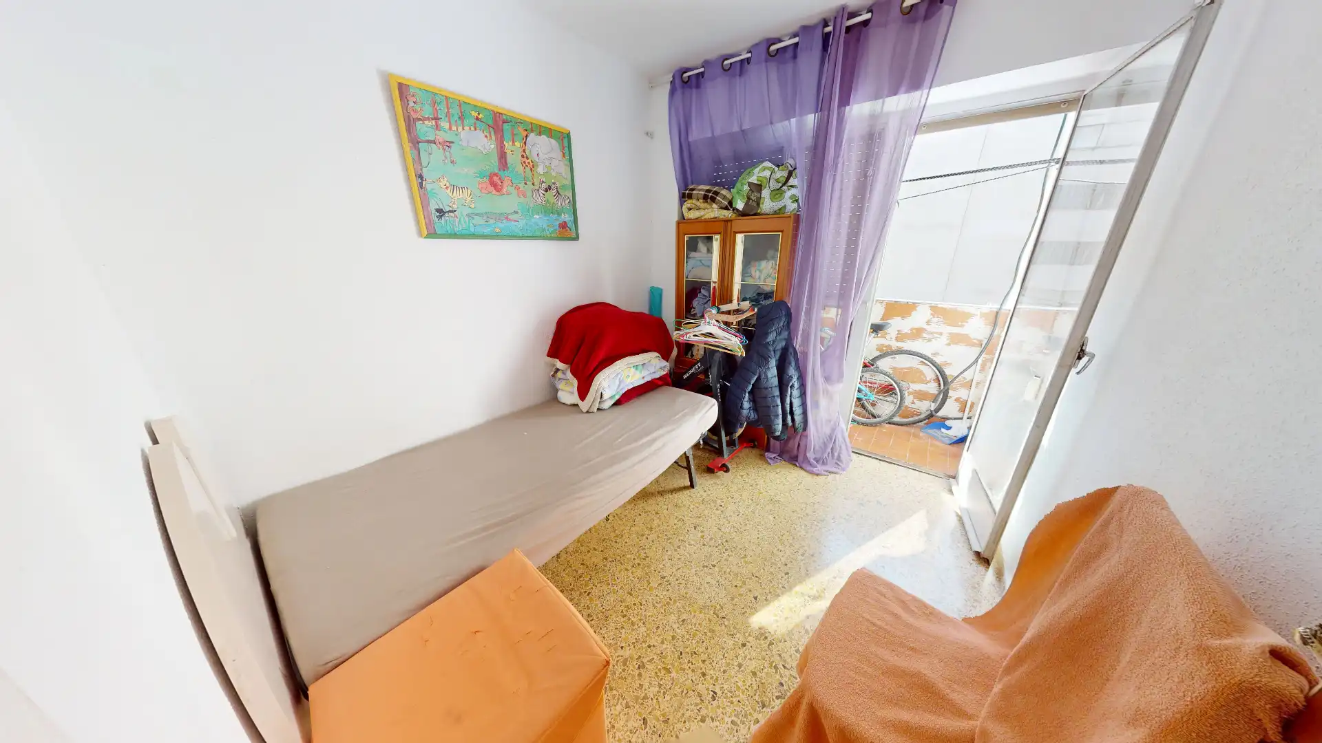 Schlafzimmer von Wohnung zum Verkauf in Alcoy / Alcoi mit Ofen, Balkon und Internet