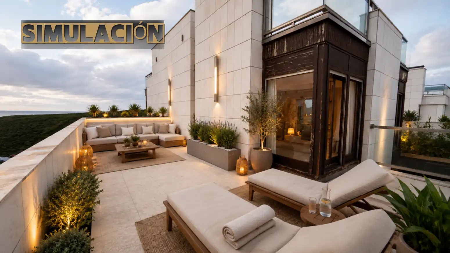 Terraza de Ático en venta en Piélagos con Calefacción, Jardín privado y Parquet
