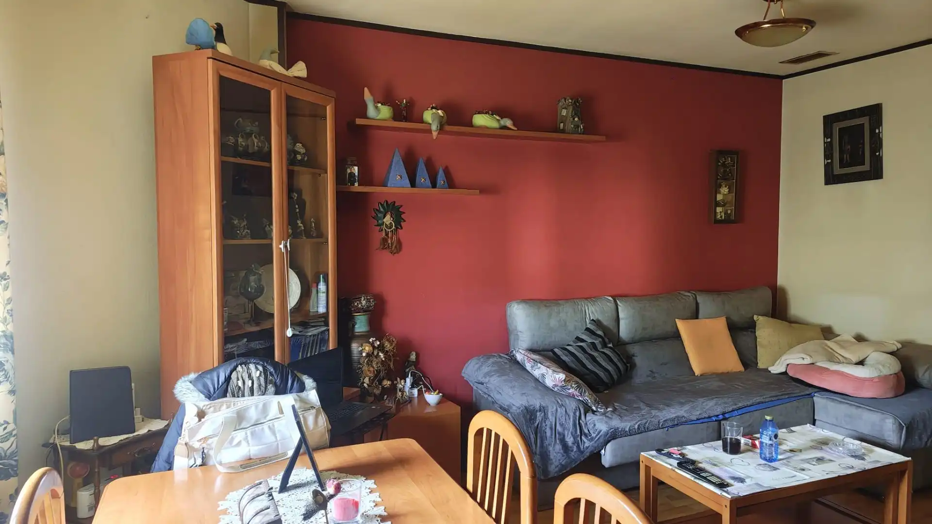 Sala de estar de Piso de alquiler en Argamasilla de Calatrava con Aire acondicionado y Calefacción