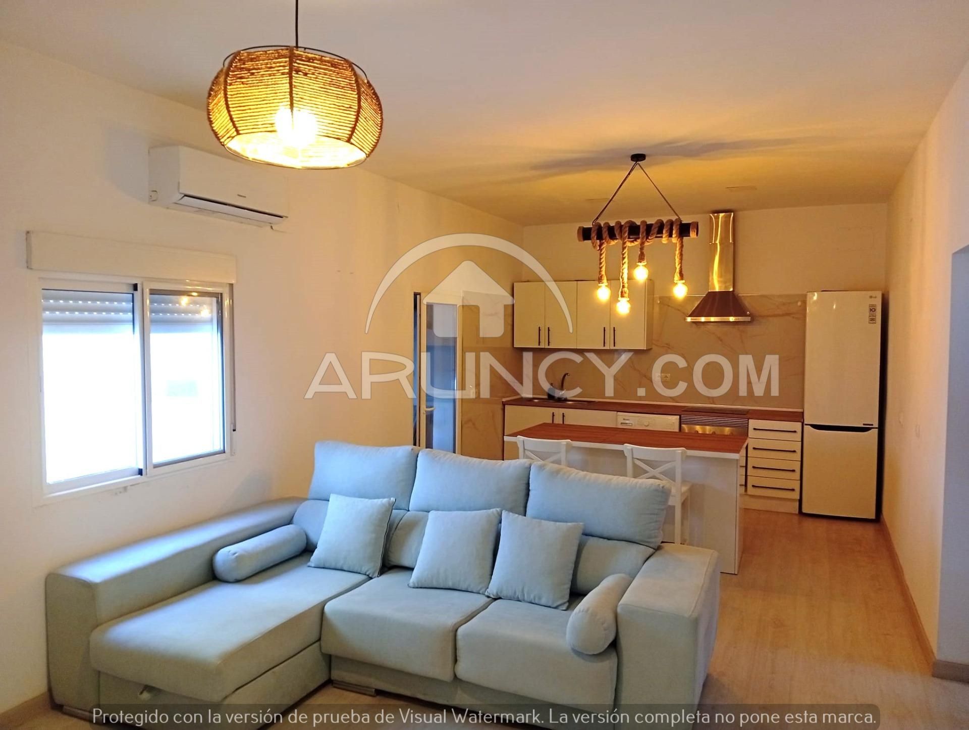 Living room of Attic for sale in Alcalá de Guadaira  with Air Conditioner, Terrace and Furnished