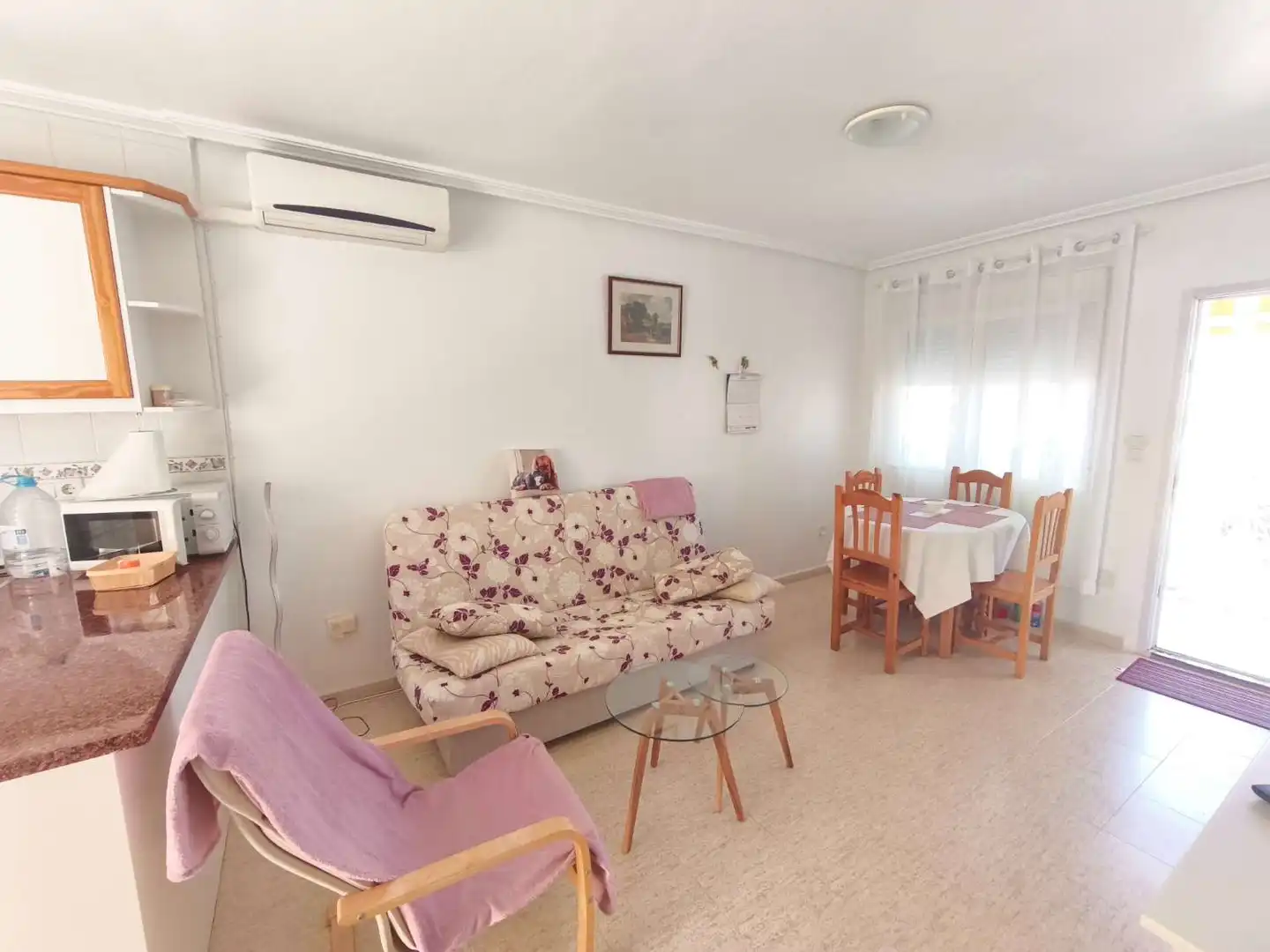 Living room of Apartments for sale in Orihuela  with Air Conditioner, Terrace and Furnished