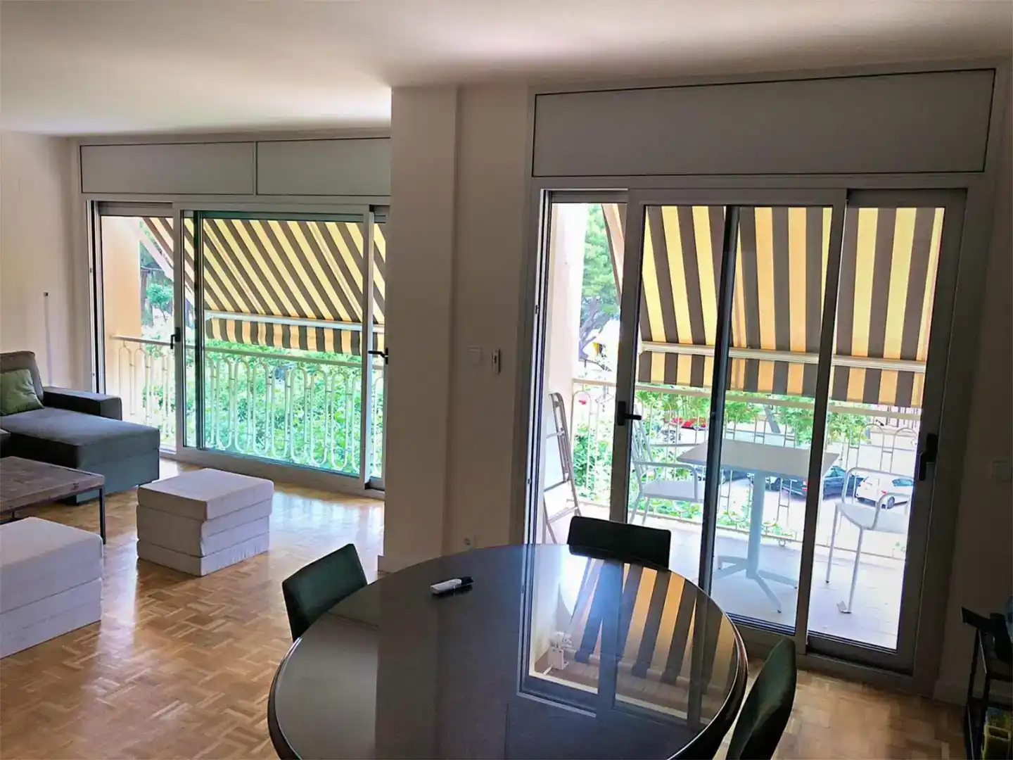 Balcony of Flat for rent in Sant Feliu de Guíxols  with Parquet flooring, Furnished and Balcony