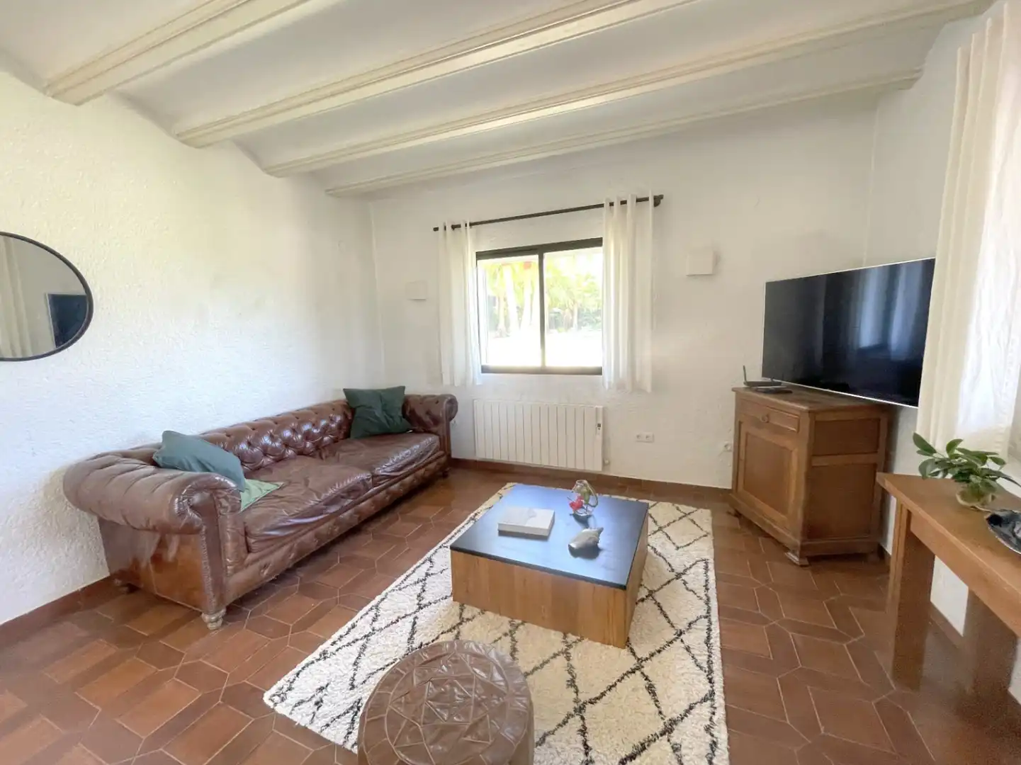 Sala de estar de Casa o chalet de alquiler en Jávea / Xàbia con Aire acondicionado, Calefacción y Jardín privado