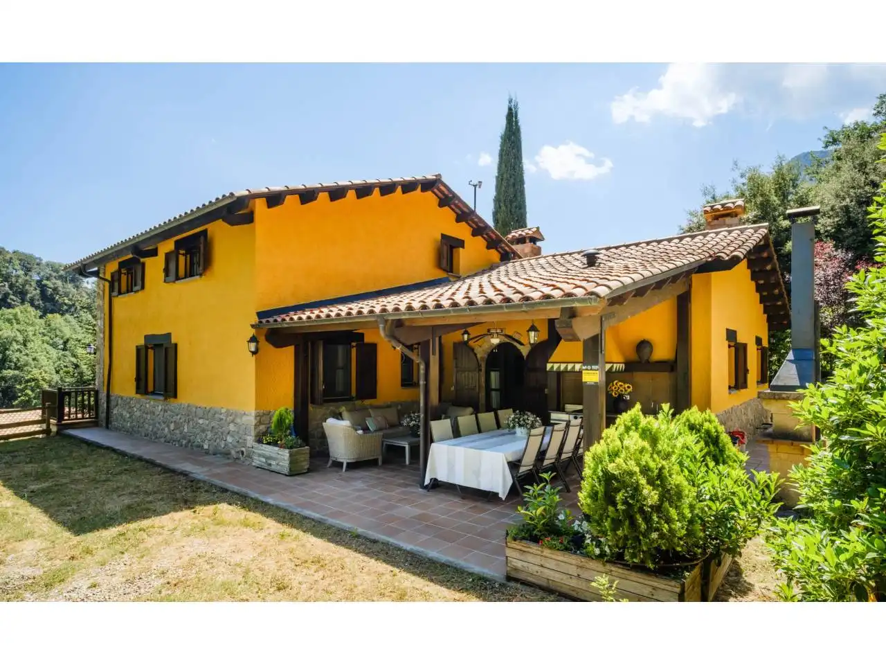 Jardín de Casa o chalet en venta en Castell de l'Areny con Calefacción, Jardín privado y Terraza