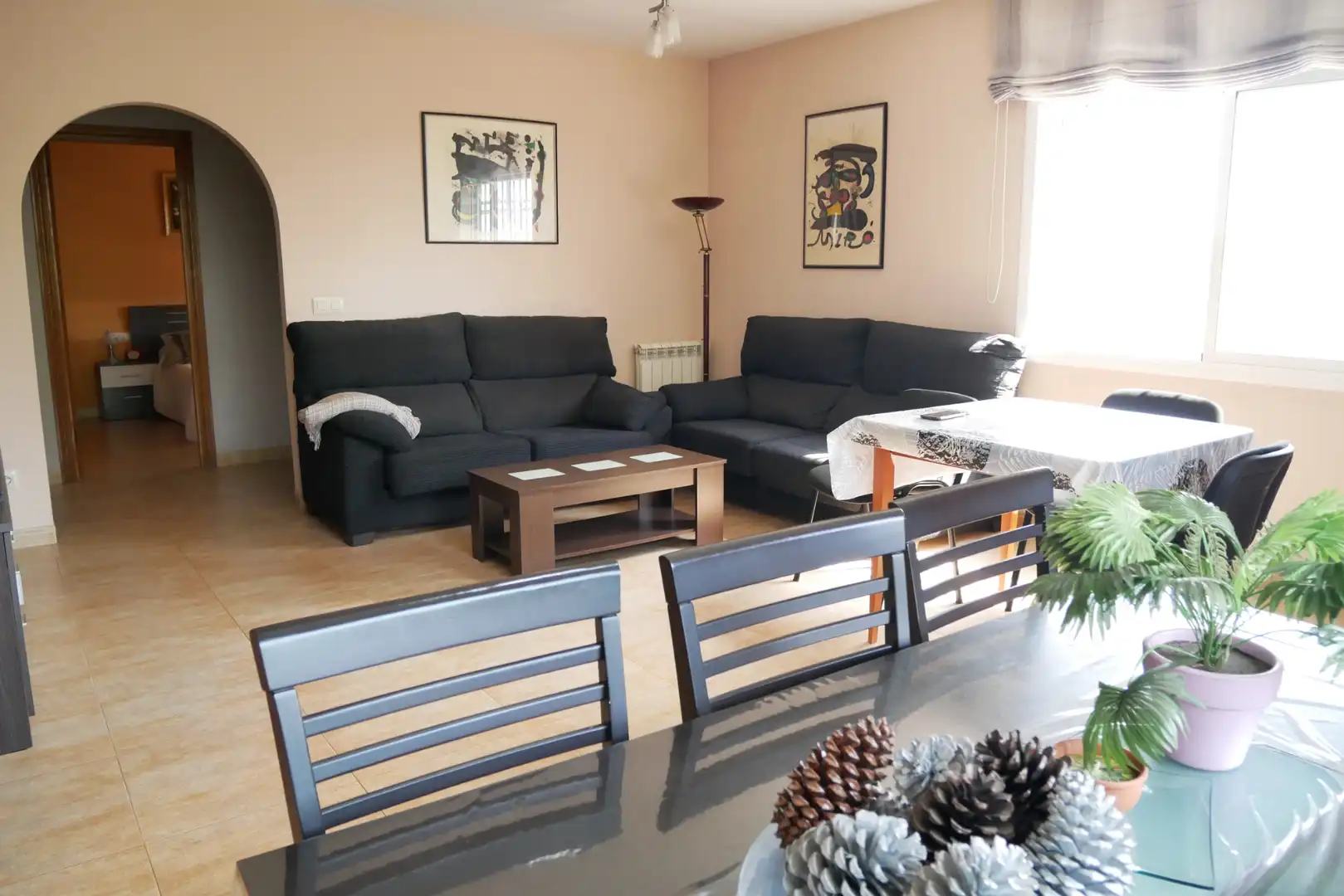 Living room of Houses for sale in Lloret de Mar  with Heating, Private garden and Swimming Pool