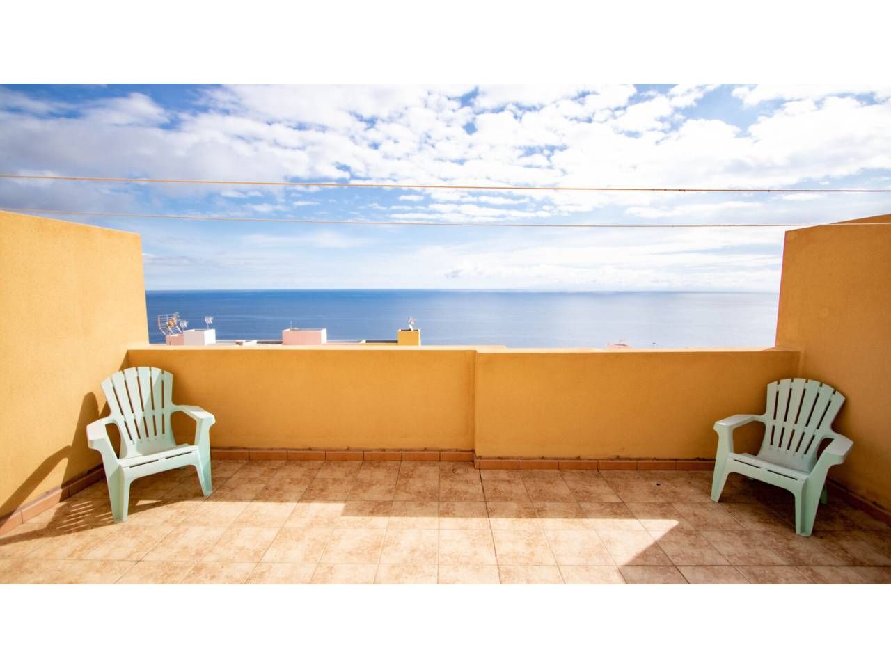 Balcony of Single-family semi-detached for sale in  Santa Cruz de Tenerife Capital  with Air Conditioner, Terrace and Furnished