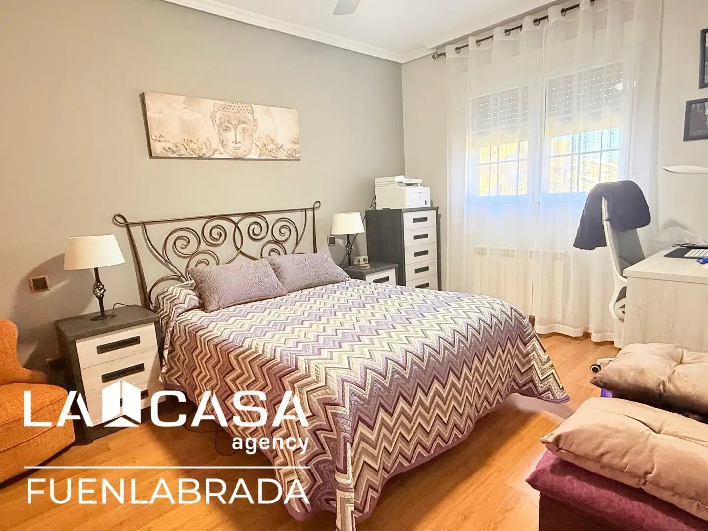 Dormitori de Casa adosada en venda en Griñón amb Aire condicionat, Terrassa i Piscina