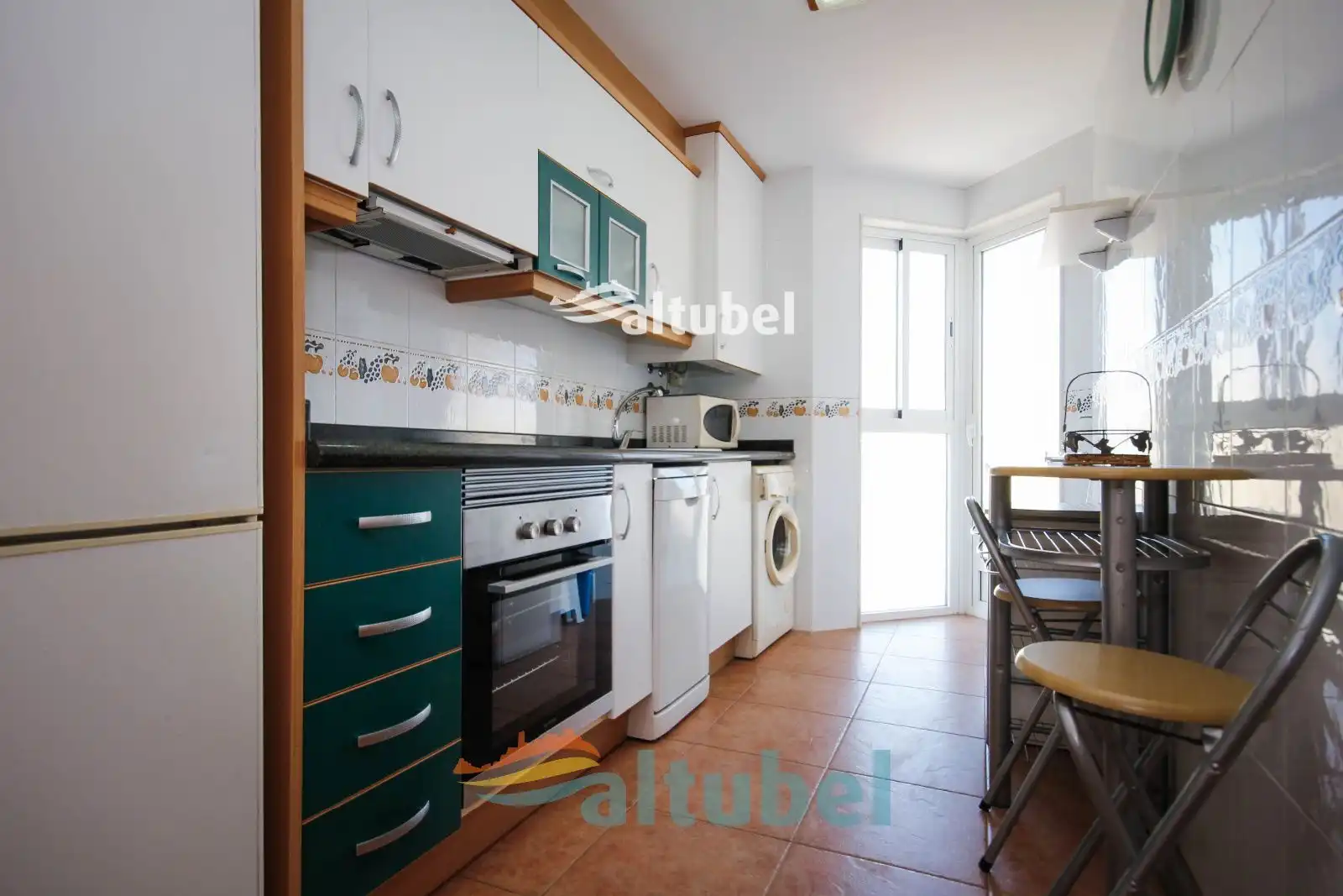 Cuina de Apartament en venda en Peñíscola / Peníscola amb Terrassa, Piscina i Moblat
