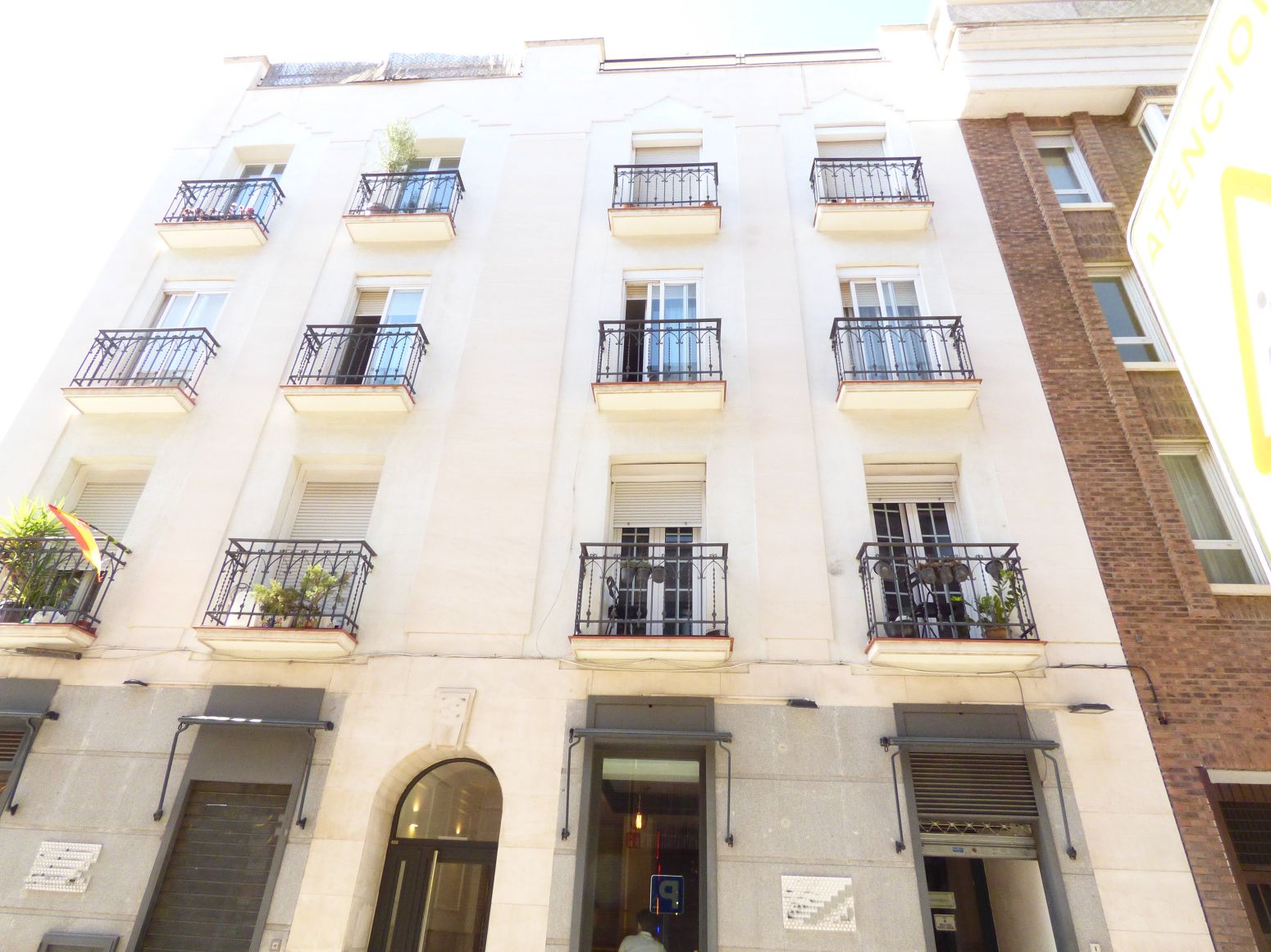 Vista exterior de Pis de lloguer en  Madrid Capital amb Calefacció i Moblat