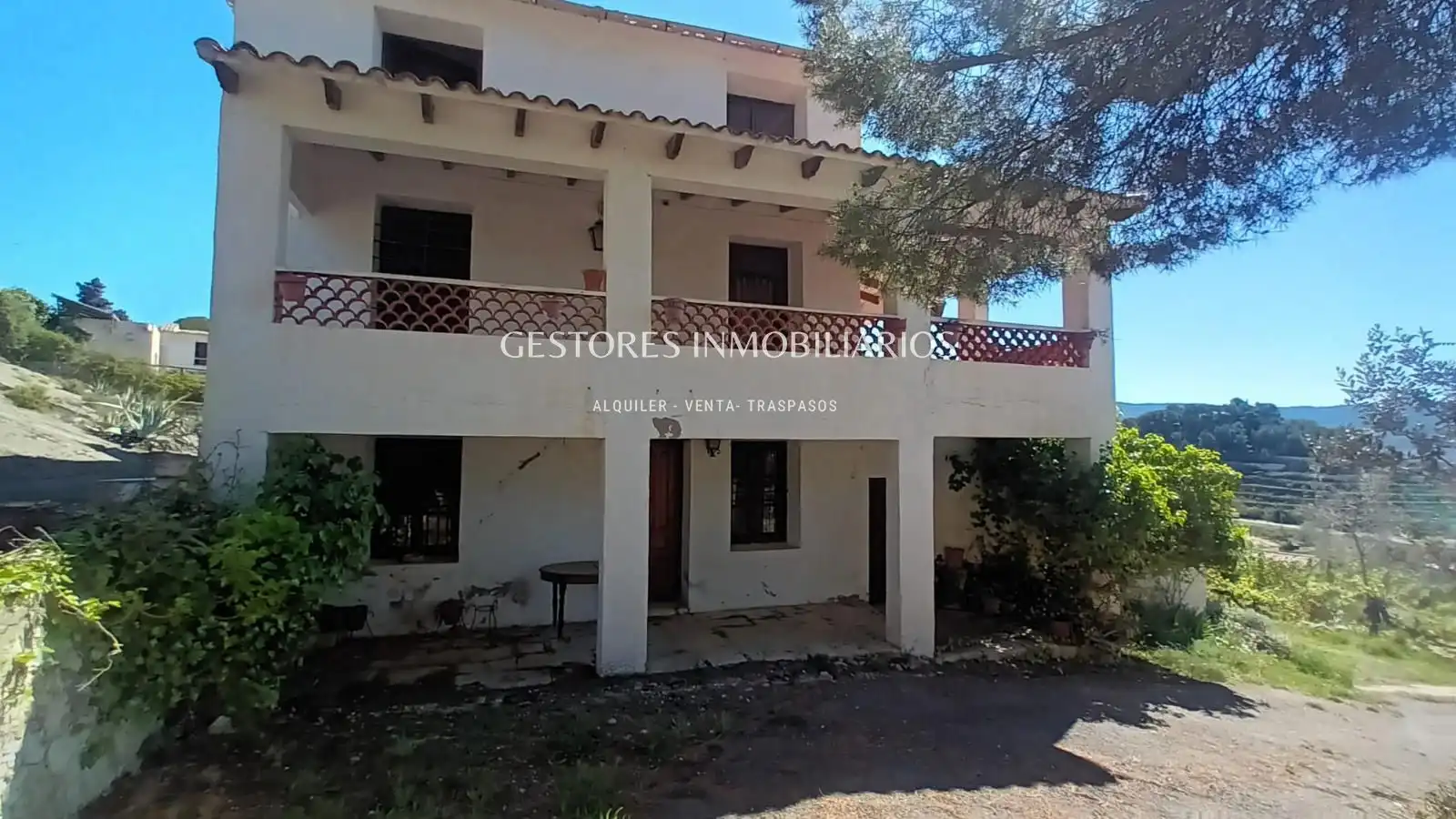 Vista exterior de Casa o chalet en venta en Ibi con Piscina