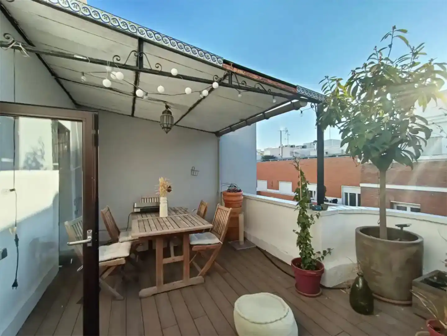 Terrassa de Àtic de lloguer en  Madrid Capital amb Aire condicionat