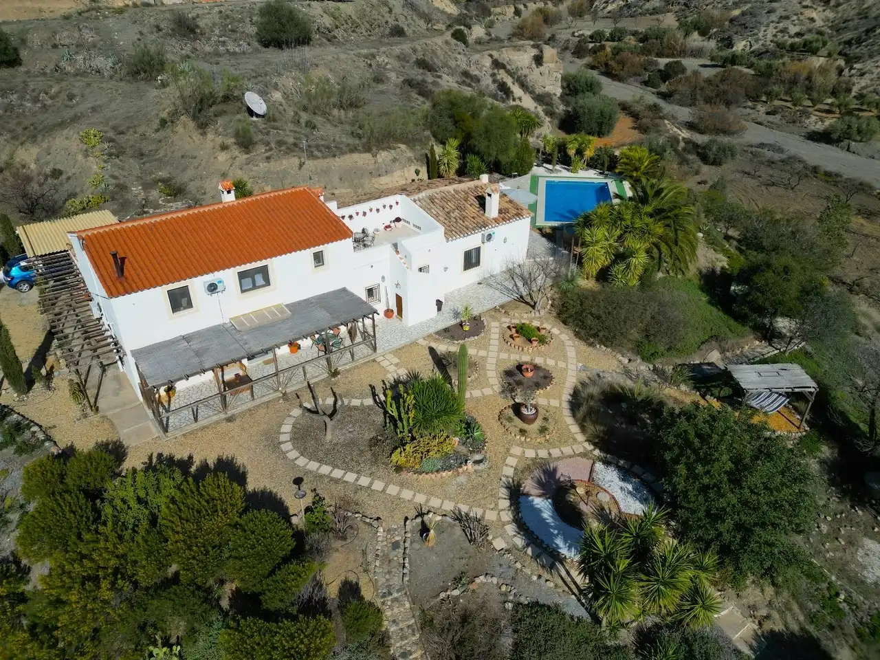 Casa rústica amb piscina en venda a Huércal-Overa, imagen 30