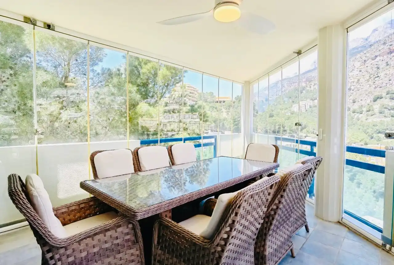 Terraza de Casa o chalet en venta en Altea con Aire acondicionado, Calefacción y Jardín privado