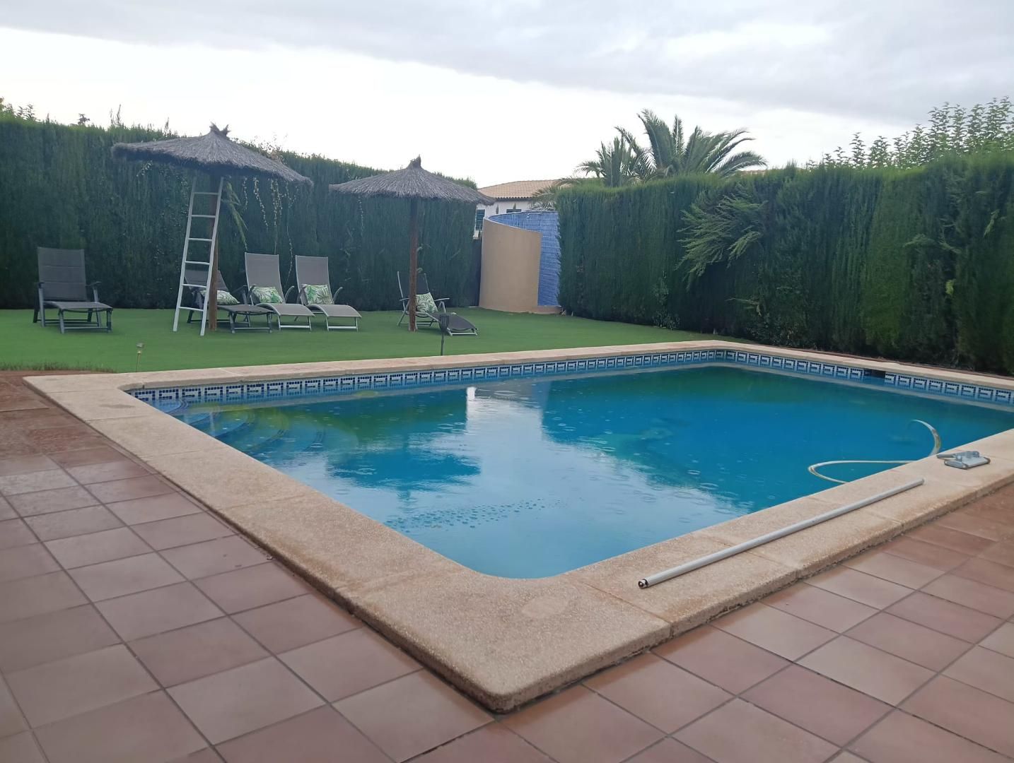 Swimming pool of Single-family semi-detached for sale in Riba-roja de Túria  with Terrace, Storage room and Swimming Pool