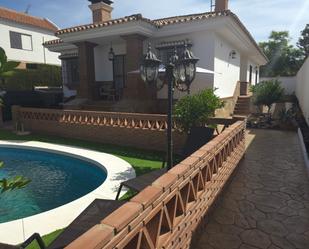 Jardí de Casa o xalet en venda en Málaga Capital amb Aire condicionat, Terrassa i Piscina