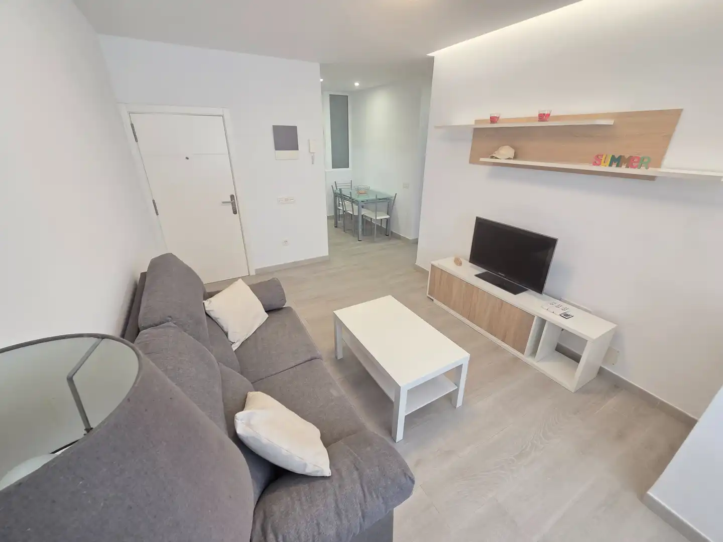 Living room of Flat for sale in Las Palmas de Gran Canaria  with Furnished, Oven and Washing machine