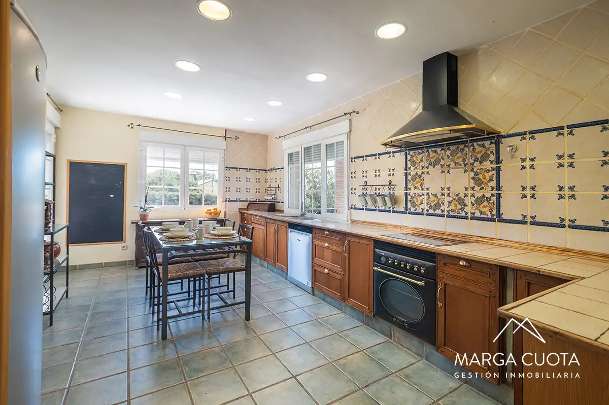 Kitchen of Houses for sale in Valdemorillo  with Heating, Private garden and Parquet flooring