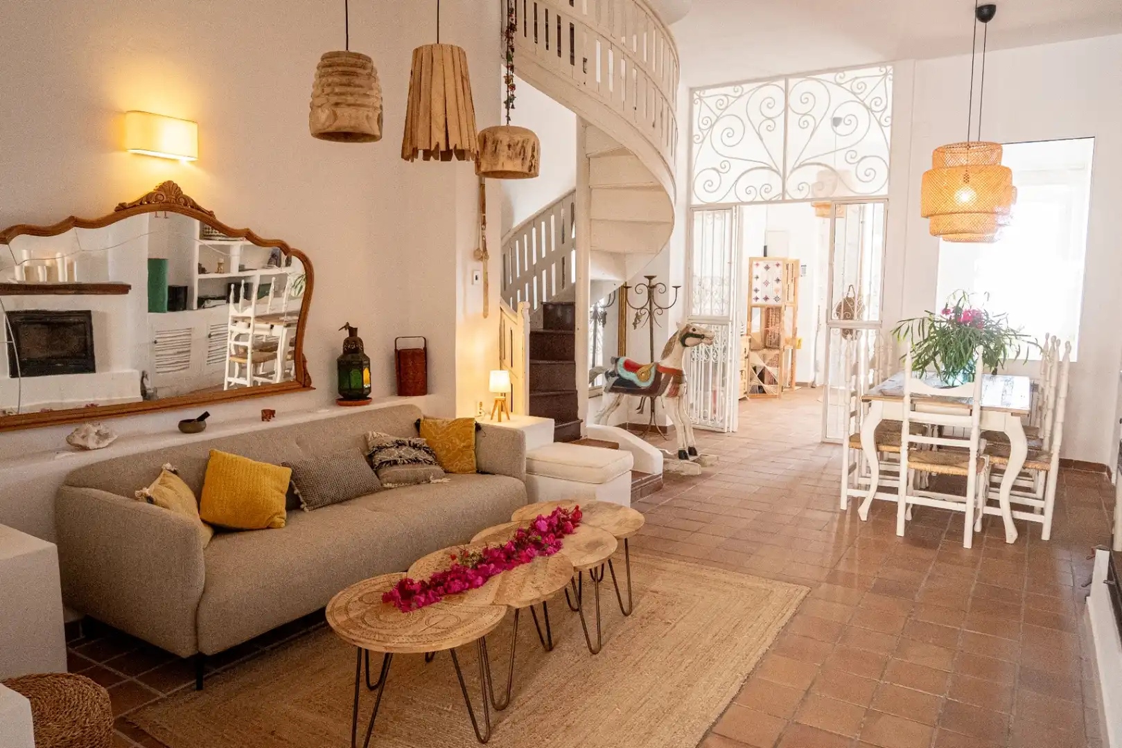 Sala d'estar de Finca rústica en venda en El Campello amb Terrassa i Traster