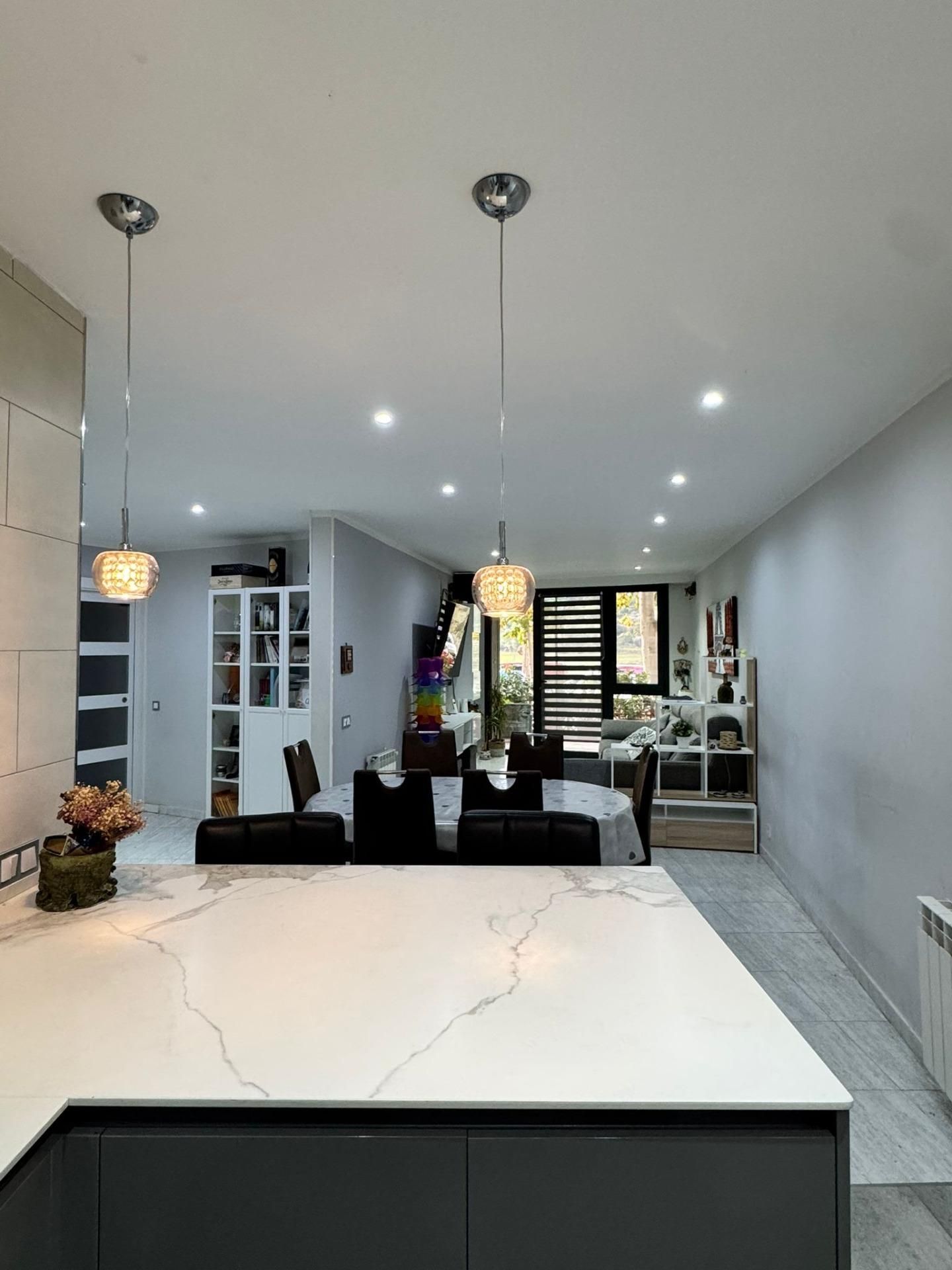 Menjador de Planta baixa en venda en Caldes de Montbui amb Calefacció, Terrassa i Balcó