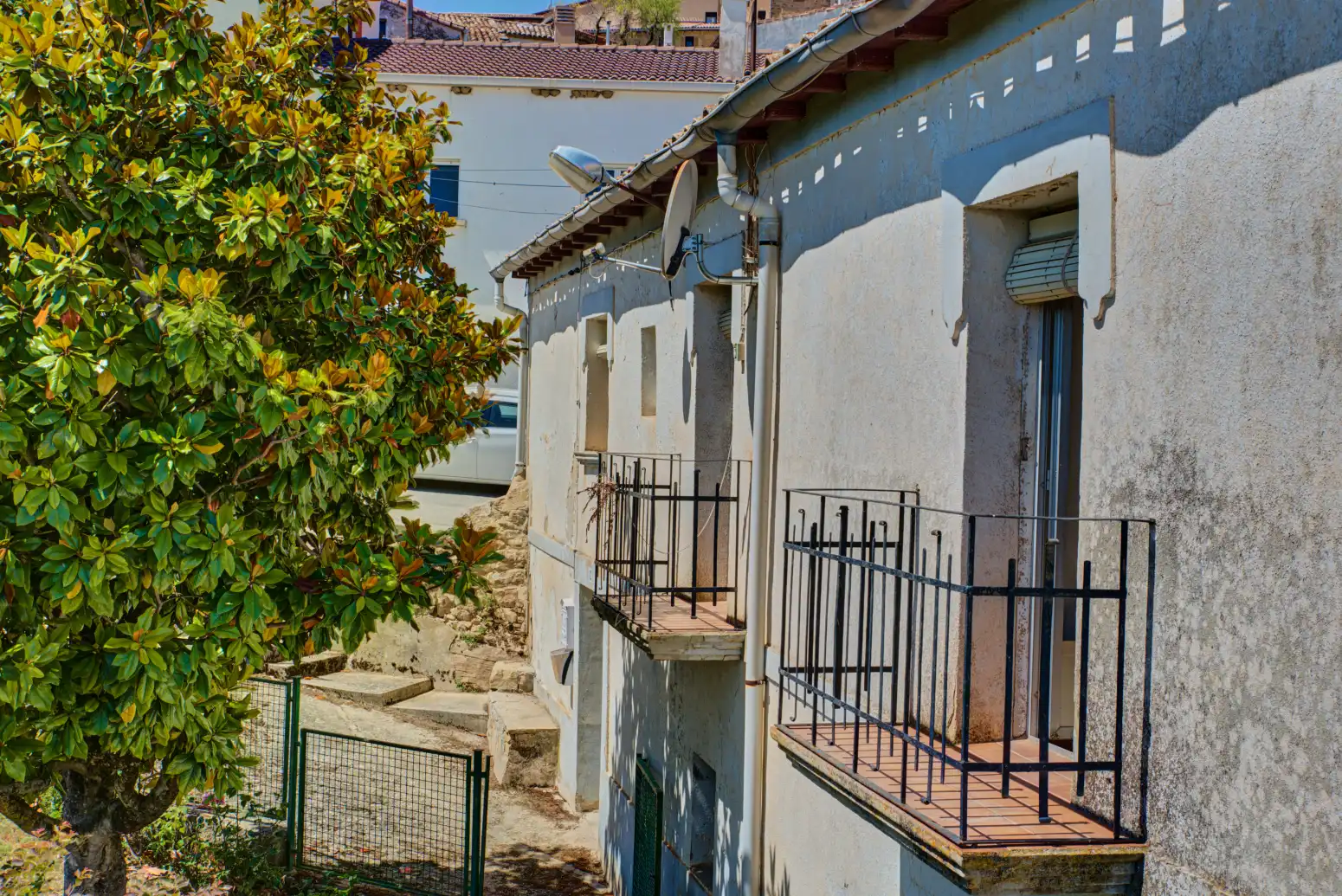 Vista exterior de Casa o chalet en venta en Pueyo / Puiu con Calefacción, Jardín privado y Terraza