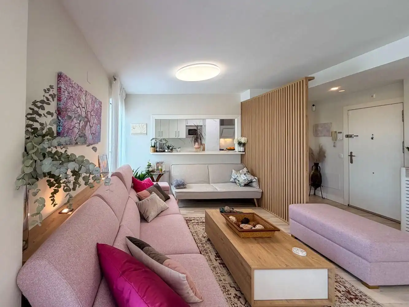 Wohnzimmer von Dachboden zum Verkauf in Illescas mit Klimaanlage, Heizung und Terrasse