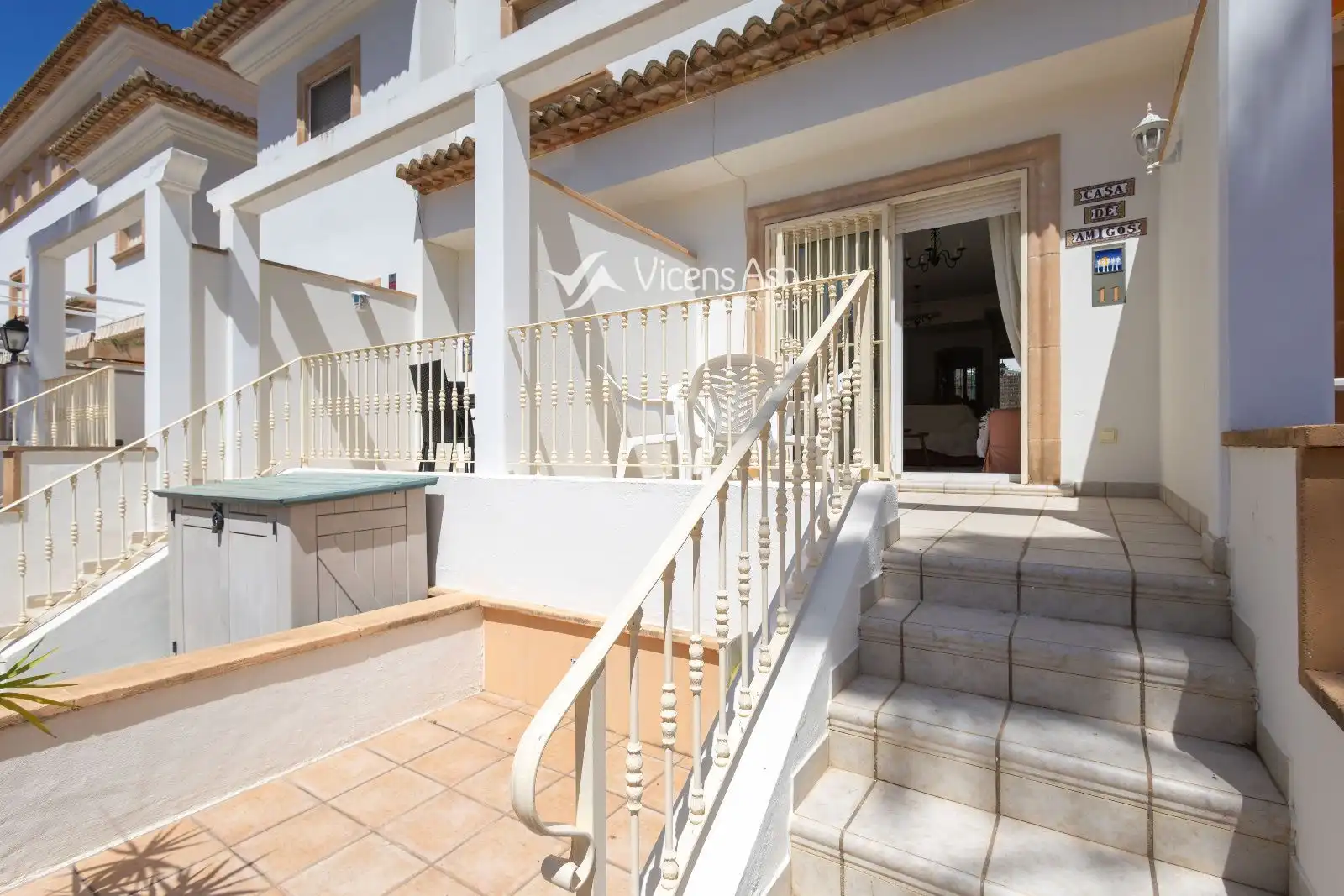 Terrassa de Casa adosada en venda en Jávea / Xàbia amb Calefacció, Piscina i Piscina comunitària