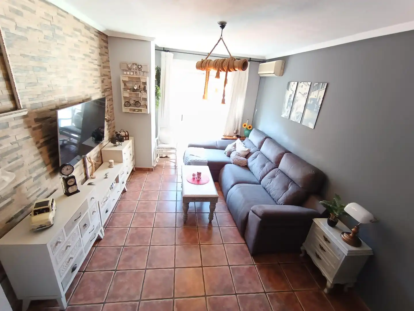 Living room of Flat for sale in Molina de Segura  with Air Conditioner and Heating