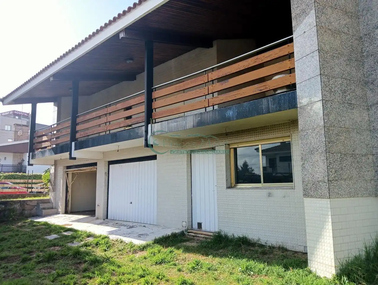 Vista exterior de Casa o chalet en venta en Vigo  con Calefacción, Jardín privado y Terraza