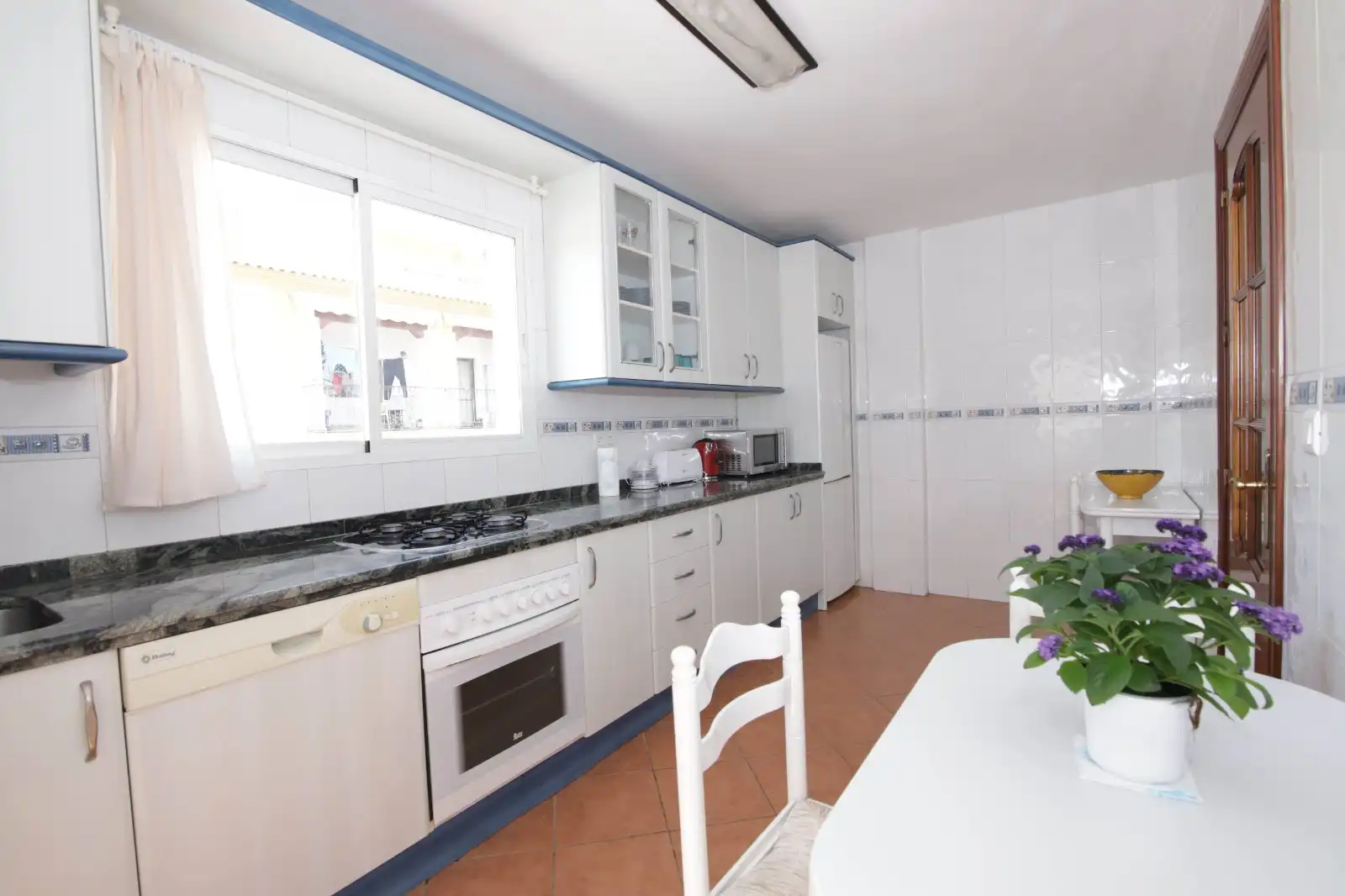 Kitchen of Flat for sale in Rincón de la Victoria  with Furnished