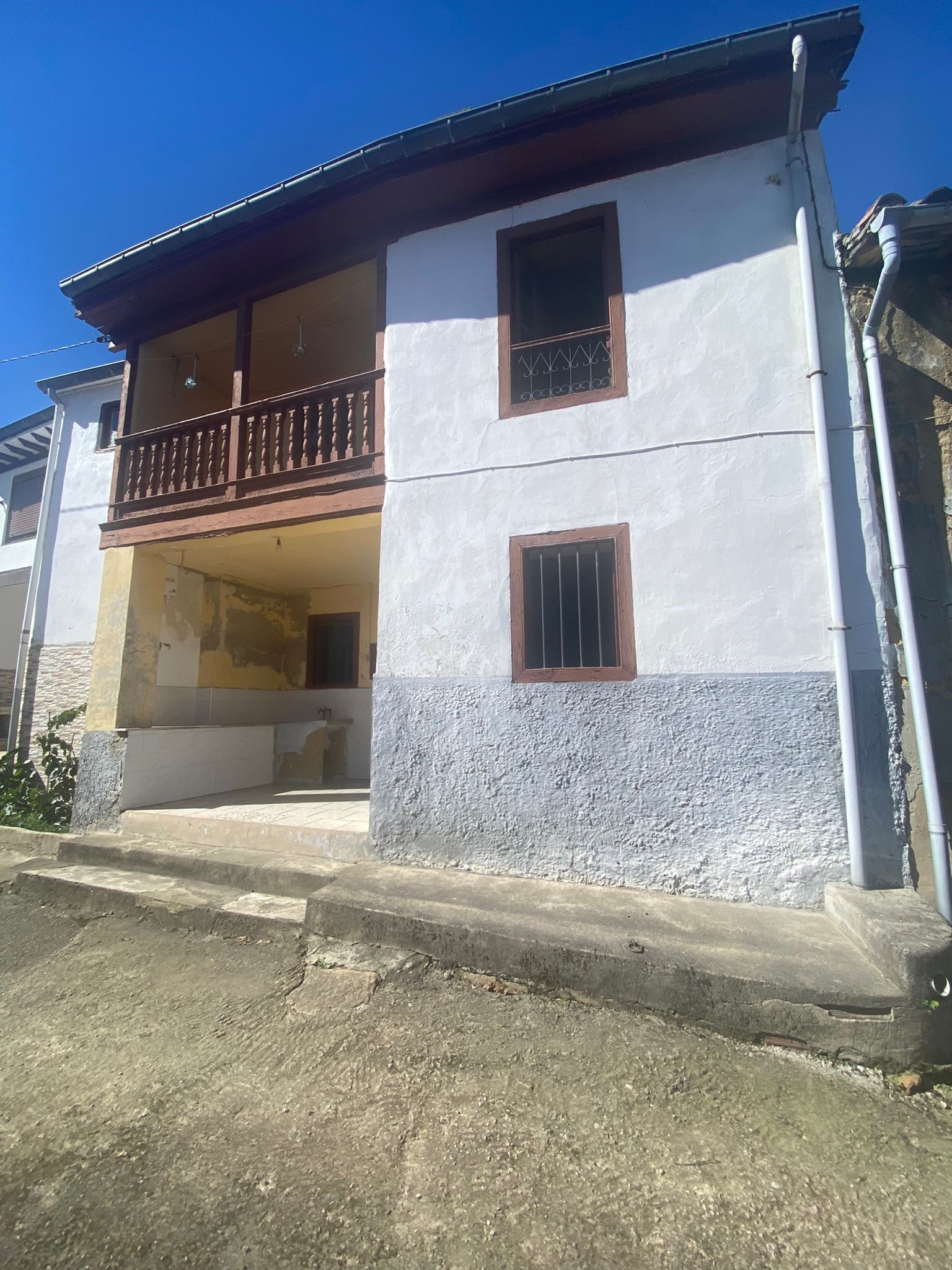 Exterior view of House or chalet for sale in Langreo  with Private garden and Terrace