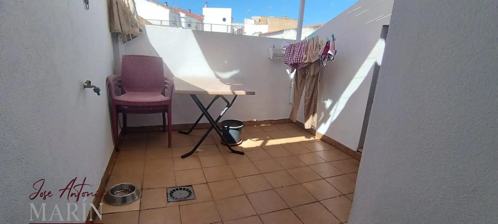 Terrasse von Dachboden zum Verkauf in Badajoz mit Klimaanlage, Heizung und Abstellraum